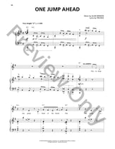 One Jump Ahead piano sheet music cover